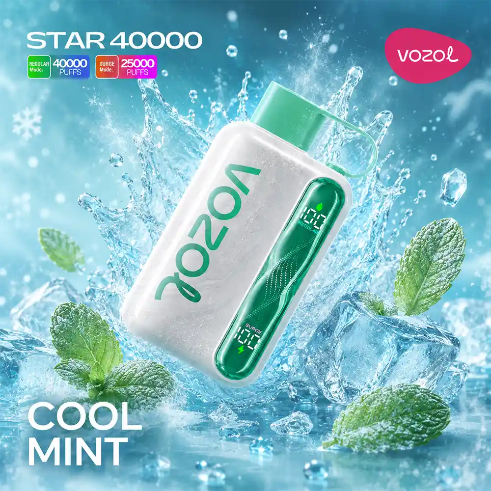 Vozol Star 40k – Cool Mint - Zero Vapes