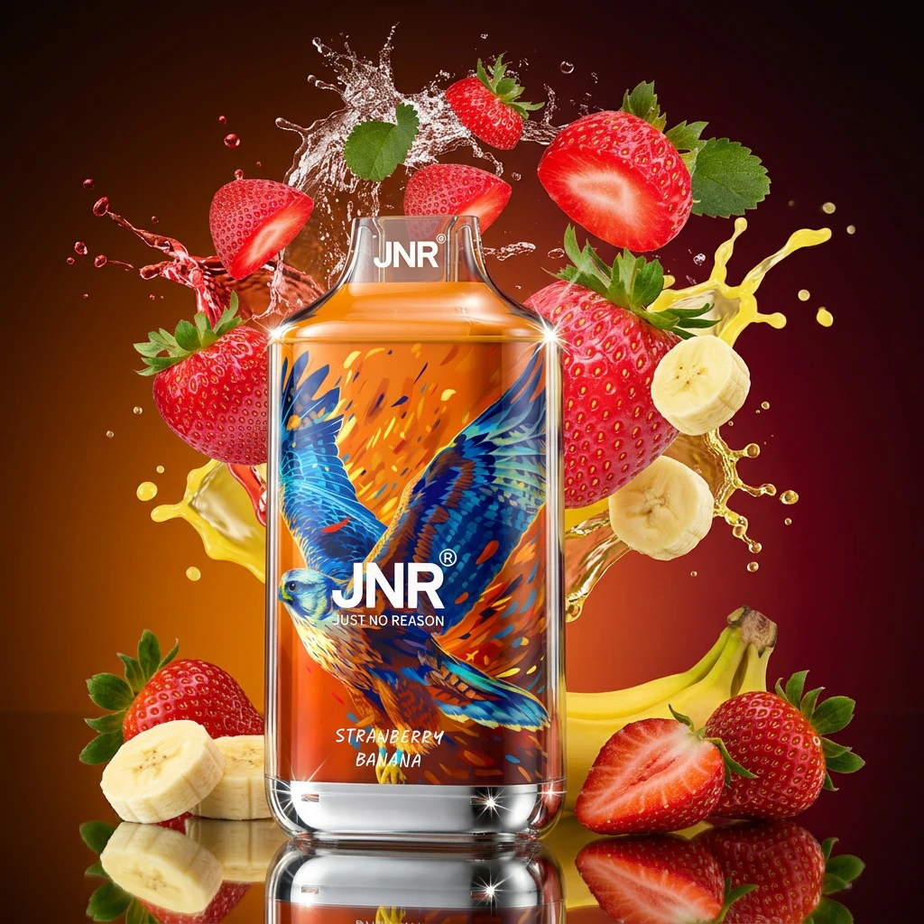 JNR Falcon 16k – Strawberry Banana - Zero Vapes
