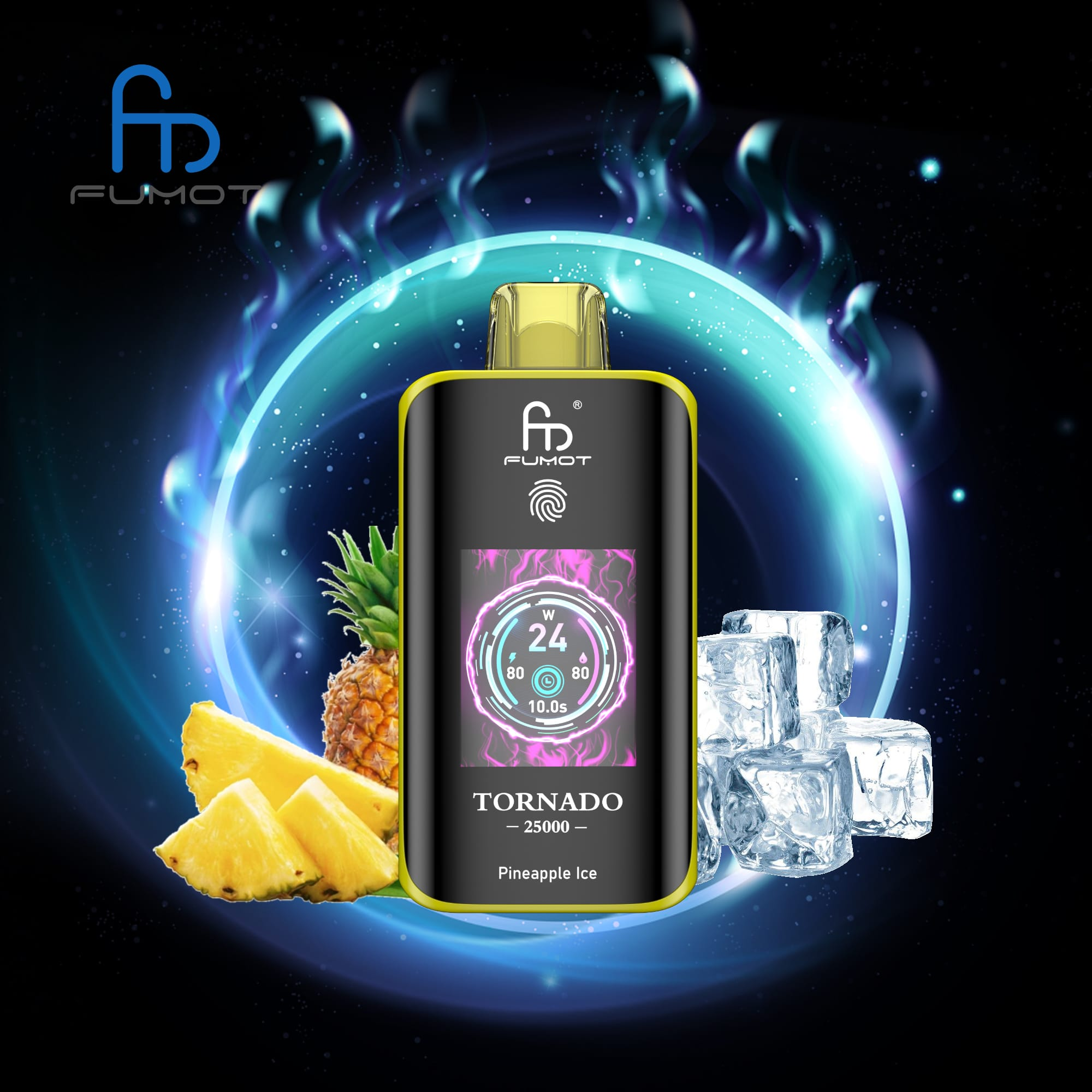 Fumot Tornado 25k – Pineapple Ice - Zero Vapes