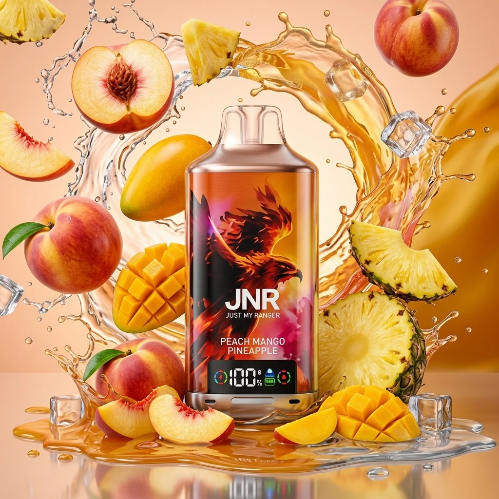 JNR Falcon X 18K – Peach Mango Pineapple(10PCS/BOX) - Zero Vapes