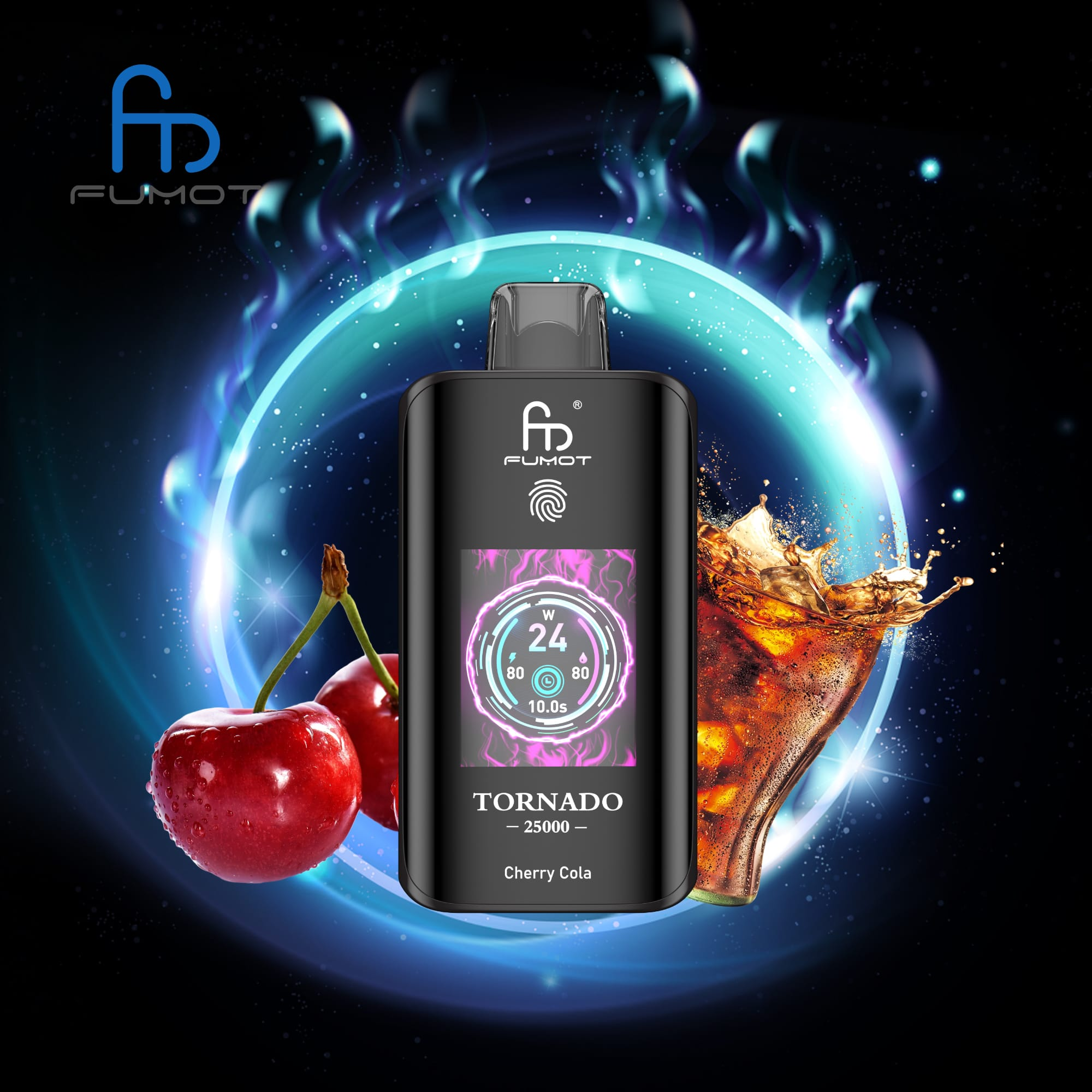 Fumot Tornado 25k – Cherry Cola - Zero Vapes