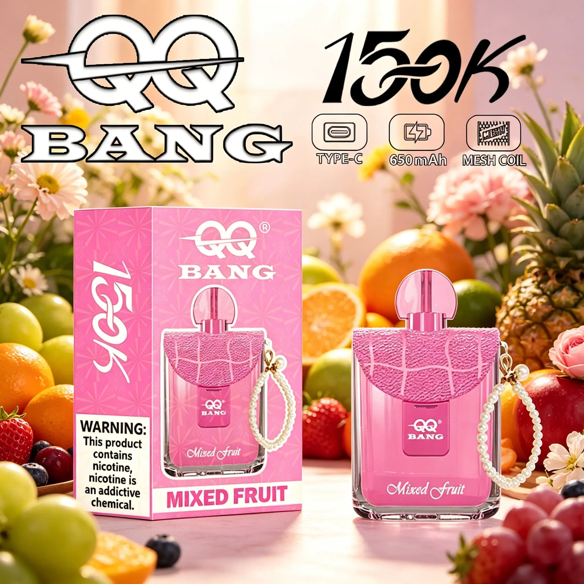 QQ Bang 150K – Mixed Fruit - Zero Vapes