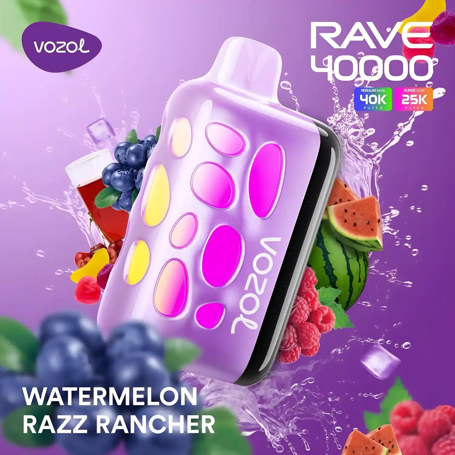Vozol Vape Rave 40000 - Zero Vapes