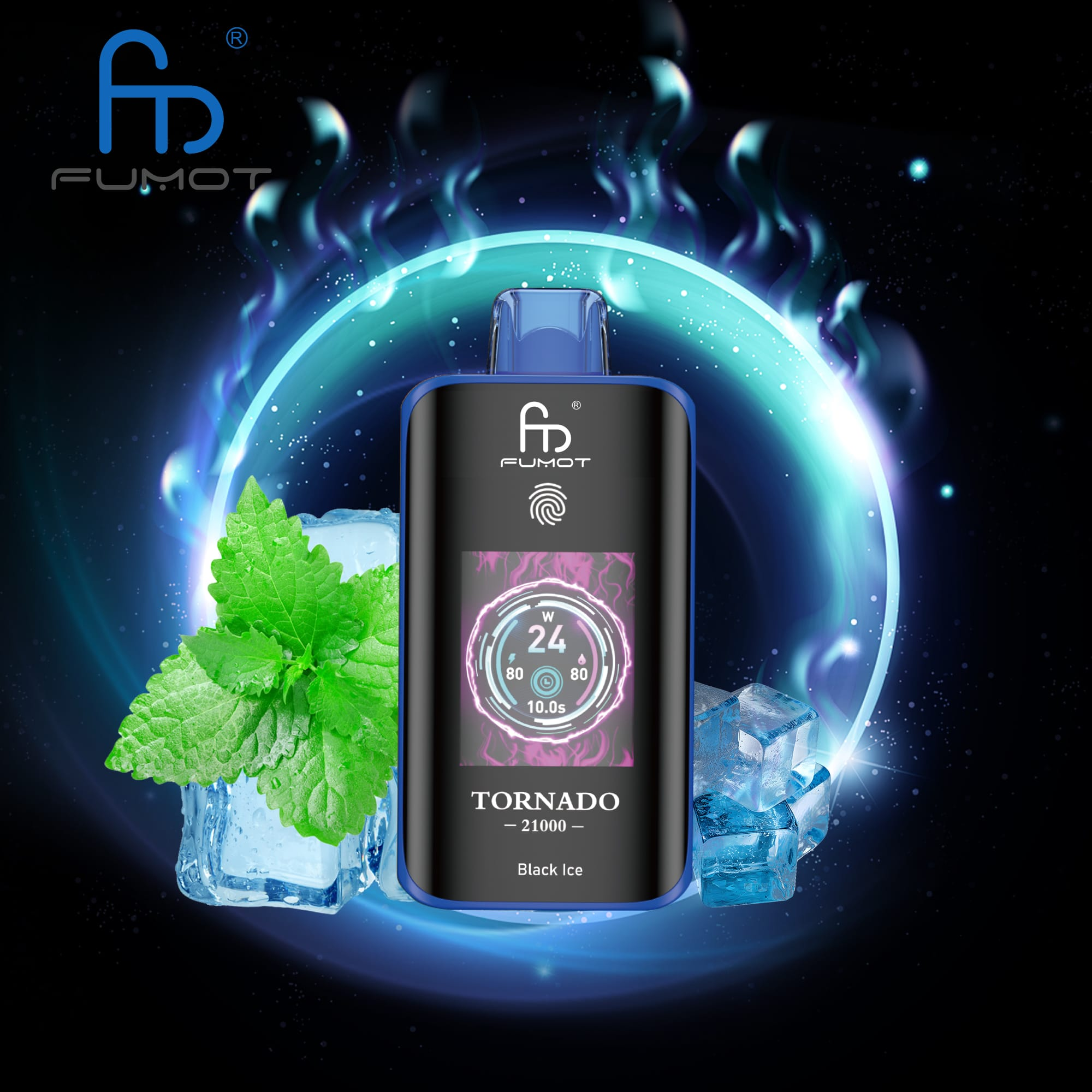Fumot Tornado 25k – Black Ice - Zero Vapes