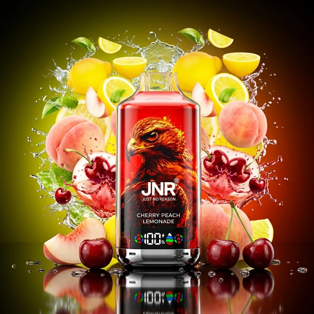 JNR Falcon X 18K – Cherry Peach Lemonade(10PCS/BOX) - Zero Vapes