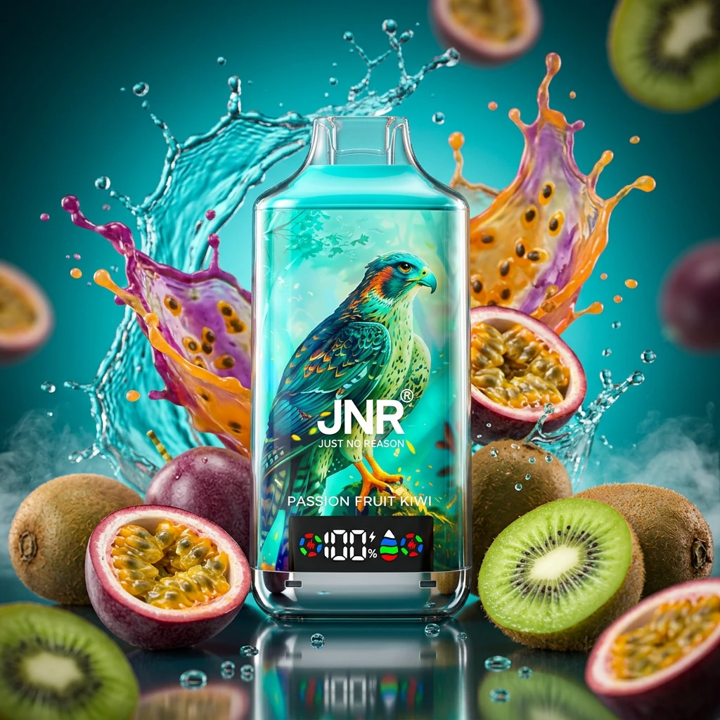 JNR Falcon X 18K – Passion Fruit Kiwi(10PCS/BOX) - Zero Vapes