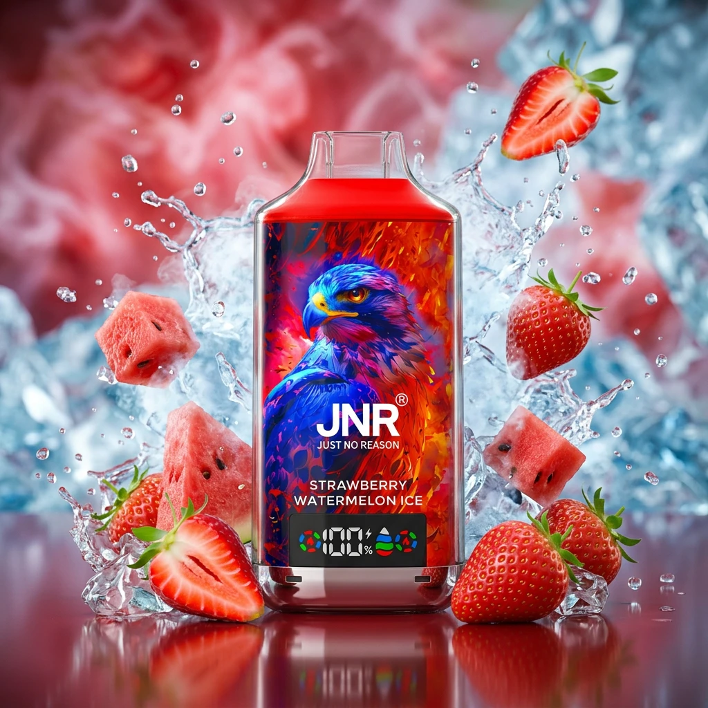 JNR Falcon X 18K – Strawberry Watermelon Ice(10PCS/BOX) - Zero Vapes