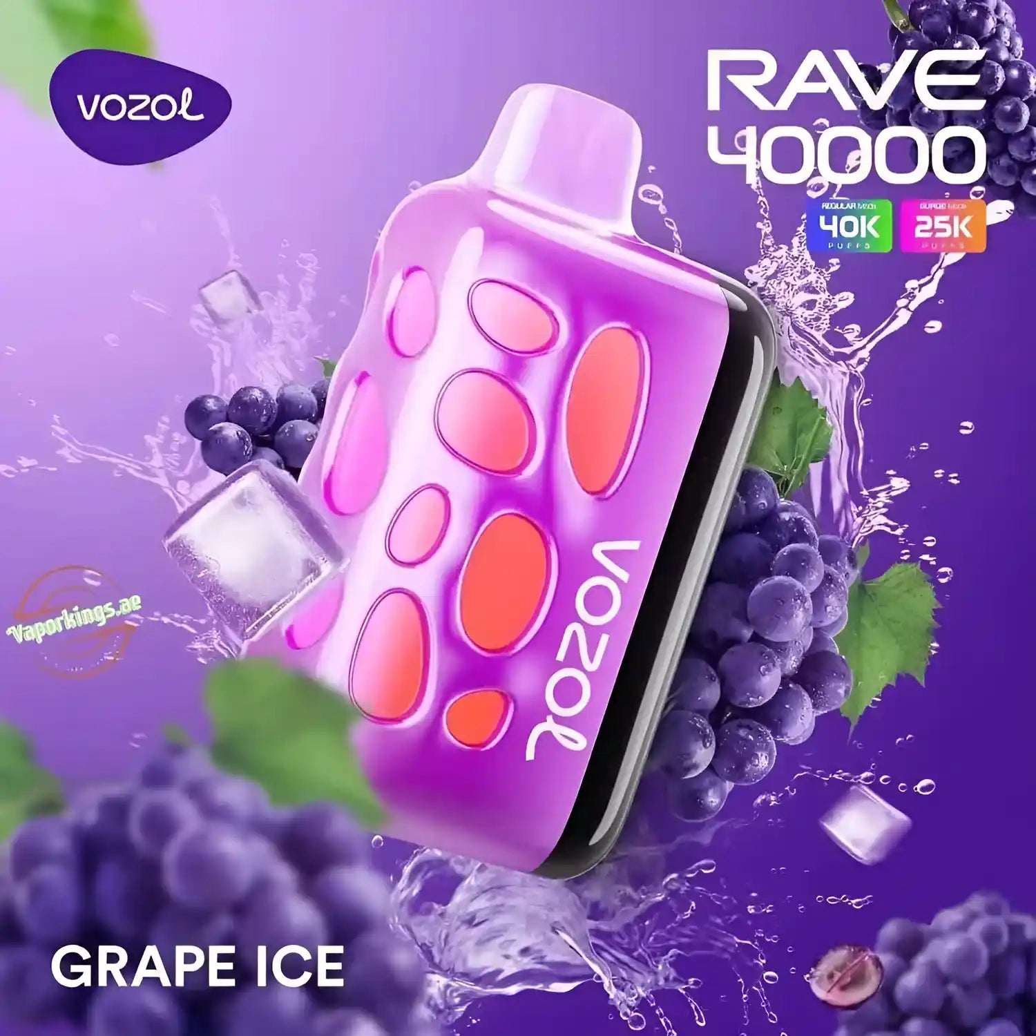 Vozol Vape Rave 40000 - Zero Vapes